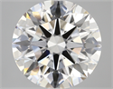 Lab Created Diamond 5.30 Carats, Round with ideal Cut, E Color, vvs2 Clarity and Certified by IGI