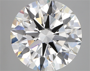 Picture of Lab Created Diamond 5.28 Carats, Round with ideal Cut, E Color, vvs2 Clarity and Certified by IGI