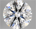 Lab Created Diamond 5.28 Carats, Round with ideal Cut, E Color, vvs2 Clarity and Certified by IGI