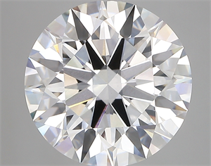Picture of Lab Created Diamond 5.27 Carats, Round with ideal Cut, E Color, vvs2 Clarity and Certified by IGI