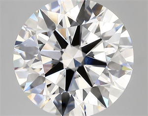 Picture of Lab Created Diamond 5.27 Carats, Round with ideal Cut, D Color, vvs2 Clarity and Certified by IGI