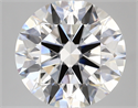 Lab Created Diamond 5.27 Carats, Round with ideal Cut, E Color, vs1 Clarity and Certified by IGI