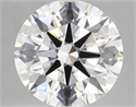Lab Created Diamond 5.27 Carats, Round with ideal Cut, E Color, vvs2 Clarity and Certified by IGI