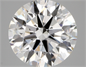 Lab Created Diamond 5.25 Carats, Round with ideal Cut, D Color, vvs2 Clarity and Certified by IGI