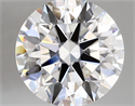 Lab Created Diamond 5.22 Carats, Round with ideal Cut, D Color, vvs2 Clarity and Certified by IGI