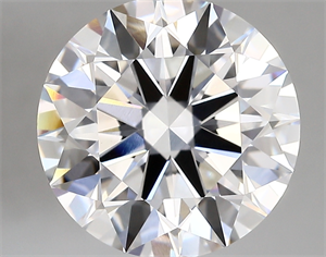 Picture of Lab Created Diamond 5.22 Carats, Round with ideal Cut, D Color, vvs2 Clarity and Certified by IGI