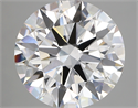 Lab Created Diamond 5.22 Carats, Round with ideal Cut, E Color, vs1 Clarity and Certified by IGI