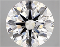 Lab Created Diamond 5.21 Carats, Round with ideal Cut, E Color, vvs2 Clarity and Certified by IGI