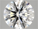 Lab Created Diamond 5.21 Carats, Round with ideal Cut, E Color, vs1 Clarity and Certified by IGI