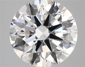 Picture of Lab Created Diamond 5.21 Carats, Round with ideal Cut, D Color, vvs2 Clarity and Certified by IGI