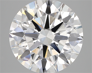 Picture of Lab Created Diamond 5.20 Carats, Round with ideal Cut, D Color, vvs2 Clarity and Certified by IGI