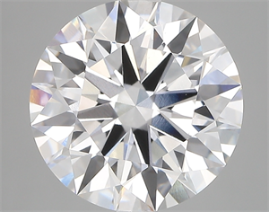 Picture of Lab Created Diamond 5.20 Carats, Round with ideal Cut, E Color, vvs2 Clarity and Certified by IGI