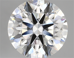 Picture of Lab Created Diamond 5.20 Carats, Round with ideal Cut, E Color, vvs2 Clarity and Certified by IGI