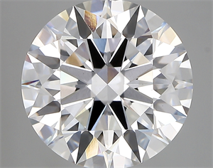 Picture of Lab Created Diamond 5.19 Carats, Round with ideal Cut, E Color, vvs2 Clarity and Certified by IGI