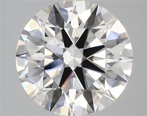 Picture of Lab Created Diamond 5.19 Carats, Round with ideal Cut, D Color, vs1 Clarity and Certified by IGI