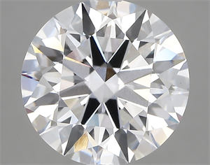 Picture of Lab Created Diamond 5.19 Carats, Round with ideal Cut, D Color, vvs2 Clarity and Certified by IGI