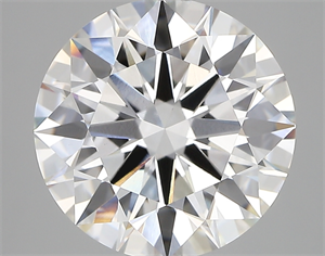 Picture of Lab Created Diamond 5.19 Carats, Round with ideal Cut, D Color, vvs2 Clarity and Certified by IGI