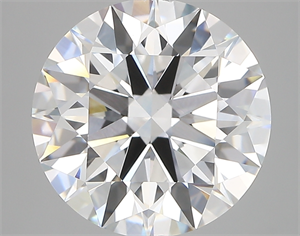Picture of Lab Created Diamond 5.19 Carats, Round with ideal Cut, D Color, vvs2 Clarity and Certified by IGI
