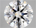 Lab Created Diamond 5.18 Carats, Round with ideal Cut, E Color, vvs2 Clarity and Certified by IGI