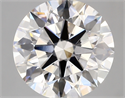 Del inventario de diamantes de laboratorio, 5.18 quilates, Redondo , Color F, claridad vvs2 y certificado IGI