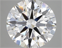 Lab Created Diamond 5.18 Carats, Round with ideal Cut, E Color, vs1 Clarity and Certified by IGI