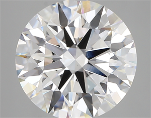 Picture of Lab Created Diamond 5.17 Carats, Round with ideal Cut, D Color, vvs2 Clarity and Certified by IGI