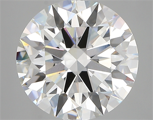 Picture of Lab Created Diamond 5.17 Carats, Round with ideal Cut, F Color, vvs2 Clarity and Certified by IGI