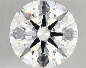 Picture of Lab Created Diamond 5.17 Carats, Round with ideal Cut, D Color, vvs2 Clarity and Certified by IGI