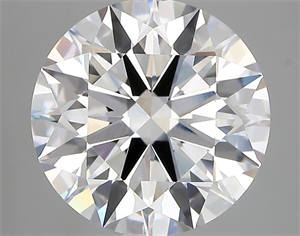 Picture of Lab Created Diamond 5.16 Carats, Round with ideal Cut, E Color, vvs2 Clarity and Certified by IGI