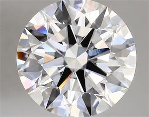 Picture of Lab Created Diamond 5.16 Carats, Round with ideal Cut, D Color, vs1 Clarity and Certified by IGI