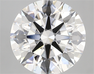 Picture of Lab Created Diamond 5.14 Carats, Round with ideal Cut, E Color, vs1 Clarity and Certified by IGI