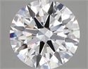 Lab Created Diamond 5.14 Carats, Round with ideal Cut, E Color, vvs2 Clarity and Certified by IGI