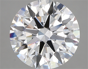 Picture of Lab Created Diamond 5.14 Carats, Round with ideal Cut, E Color, vvs2 Clarity and Certified by IGI