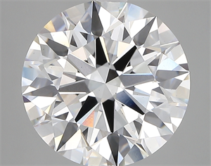 Picture of Lab Created Diamond 5.14 Carats, Round with ideal Cut, D Color, vs1 Clarity and Certified by IGI