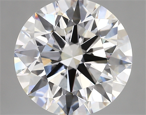 Picture of Lab Created Diamond 5.14 Carats, Round with ideal Cut, E Color, vvs2 Clarity and Certified by IGI