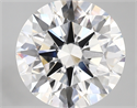 Lab Created Diamond 5.13 Carats, Round with ideal Cut, E Color, vvs2 Clarity and Certified by IGI