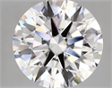 Lab Created Diamond 5.13 Carats, Round with ideal Cut, D Color, vvs2 Clarity and Certified by IGI