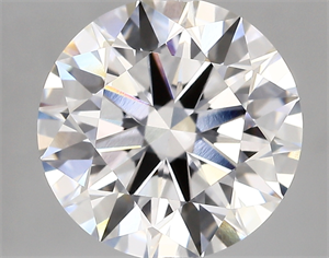 Picture of Lab Created Diamond 5.13 Carats, Round with ideal Cut, D Color, vvs2 Clarity and Certified by IGI
