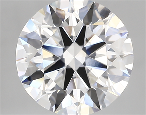 Picture of Lab Created Diamond 5.13 Carats, Round with ideal Cut, D Color, vvs2 Clarity and Certified by IGI