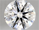 Lab Created Diamond 5.13 Carats, Round with ideal Cut, D Color, vvs2 Clarity and Certified by IGI