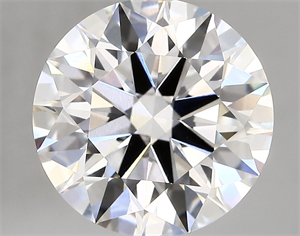 Picture of Lab Created Diamond 5.13 Carats, Round with ideal Cut, D Color, vvs2 Clarity and Certified by IGI