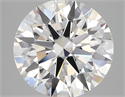 Lab Created Diamond 5.13 Carats, Round with ideal Cut, E Color, vvs2 Clarity and Certified by IGI