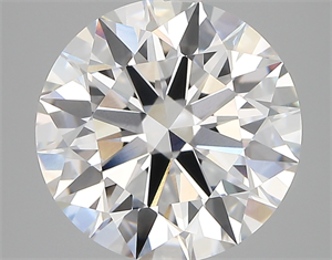 Picture of Lab Created Diamond 5.13 Carats, Round with ideal Cut, E Color, vvs2 Clarity and Certified by IGI