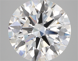 Picture of Lab Created Diamond 5.13 Carats, Round with ideal Cut, D Color, vvs2 Clarity and Certified by IGI