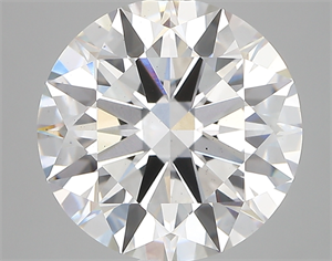 Picture of Lab Created Diamond 5.13 Carats, Round with ideal Cut, E Color, vs2 Clarity and Certified by IGI