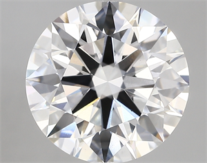 Picture of Lab Created Diamond 5.12 Carats, Round with ideal Cut, D Color, vs1 Clarity and Certified by IGI