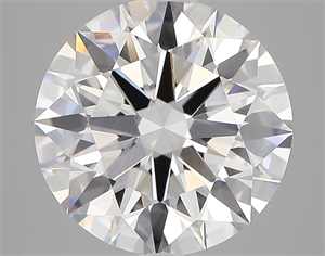 Picture of Lab Created Diamond 5.12 Carats, Round with ideal Cut, D Color, vvs2 Clarity and Certified by IGI