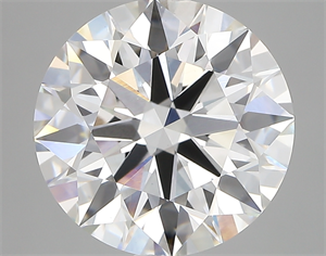 Picture of Lab Created Diamond 5.12 Carats, Round with ideal Cut, E Color, vvs2 Clarity and Certified by IGI