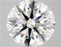 Lab Created Diamond 5.11 Carats, Round with ideal Cut, D Color, vvs2 Clarity and Certified by IGI