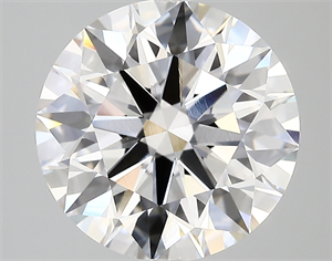 Picture of Lab Created Diamond 5.11 Carats, Round with ideal Cut, D Color, vvs2 Clarity and Certified by IGI